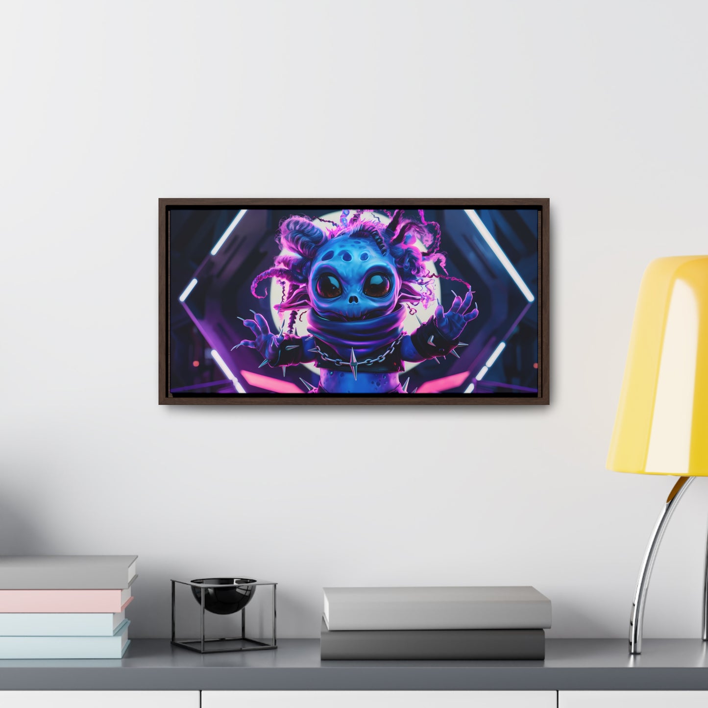 Alien Punk Starlet - Gallery Canvas Wraps, Horizontal Frame