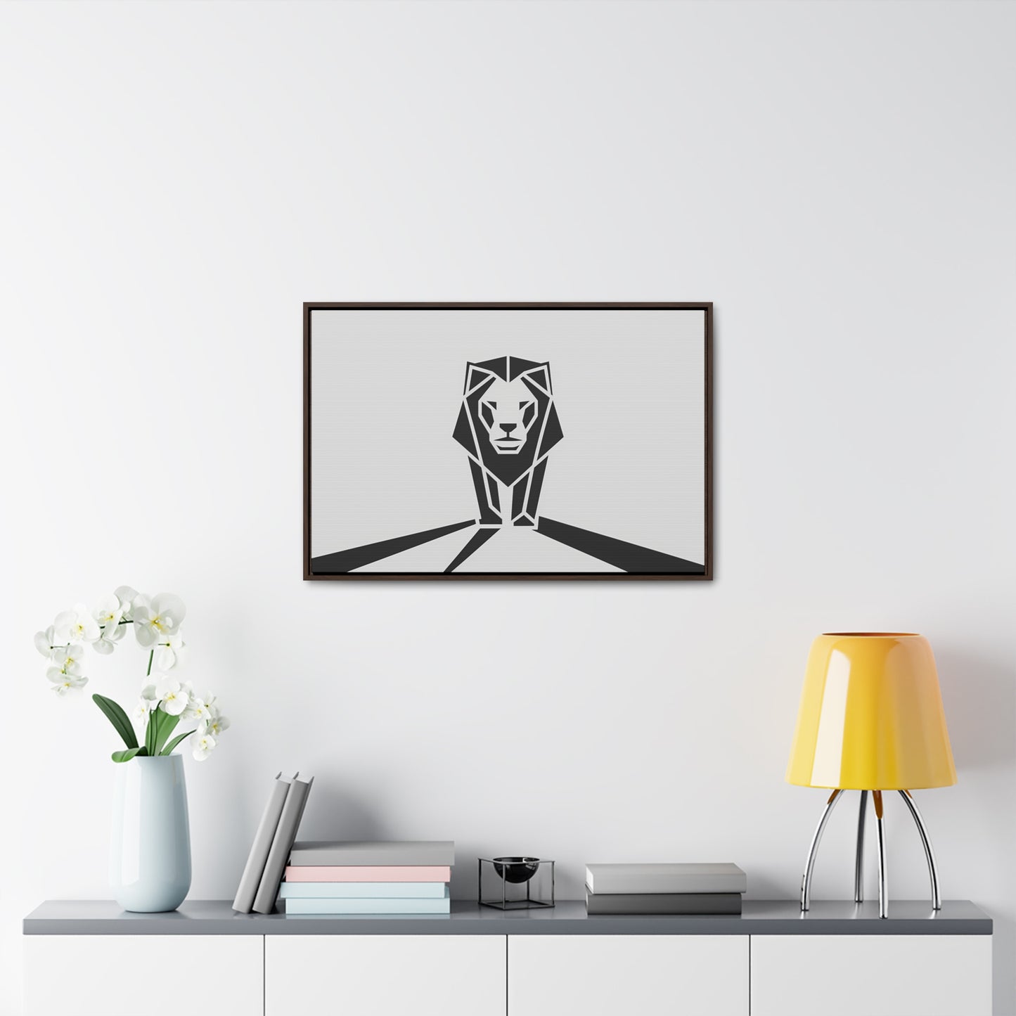 Guardian of the Pride - Gallery Canvas Wraps, Horizontal Frame