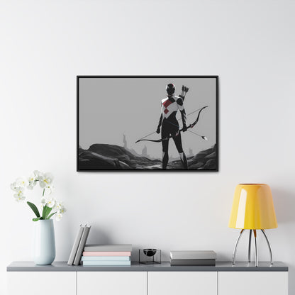 Silent Marksman - Gallery Canvas Wraps, Horizontal Frame