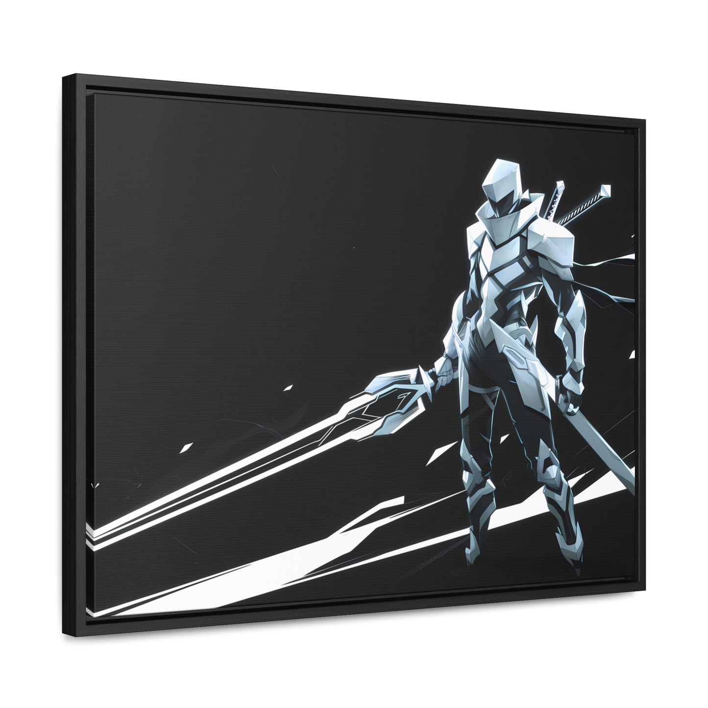 Blade of the Shadow Knight - Gallery Canvas Wraps, Horizontal Frame