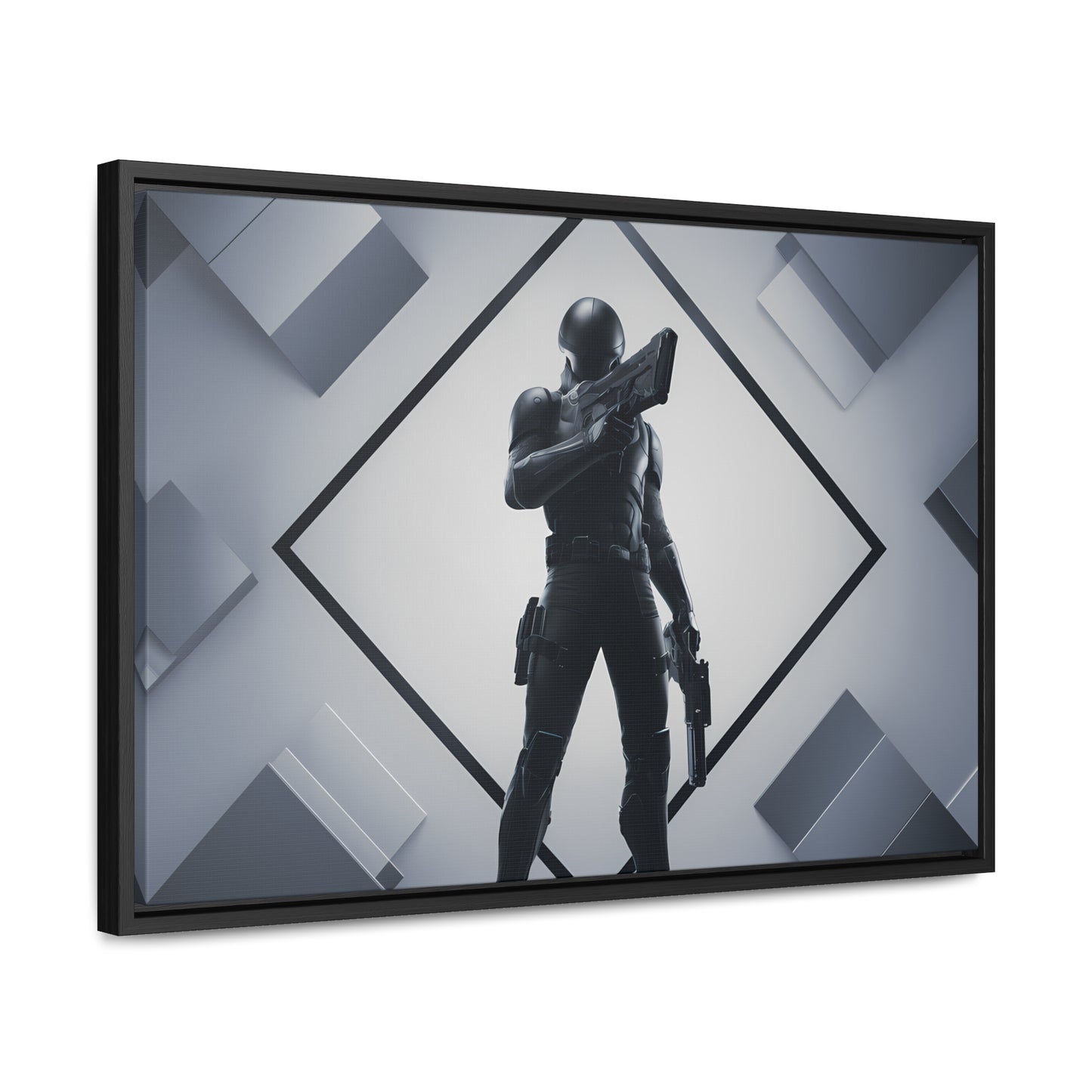 Shadow Enforcer - Gallery Canvas Wraps, Horizontal Frame