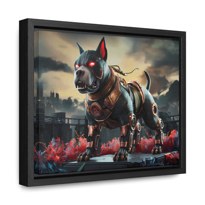 Cyberhound Sentinel - Gallery Canvas Wraps, Horizontal Frame