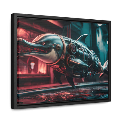 Mechanical Apex Predator - Gallery Canvas Wraps, Horizontal Frame