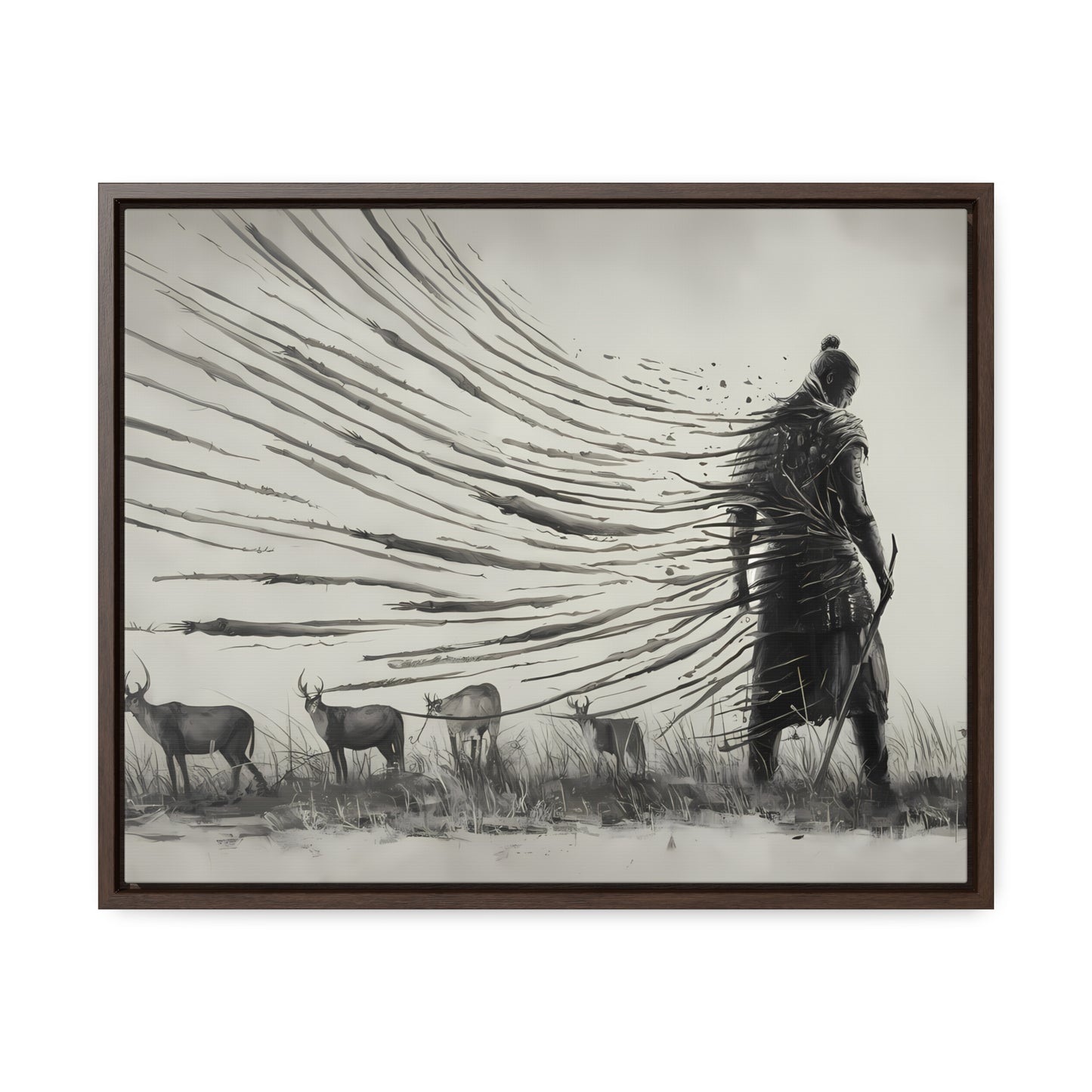 Whispers of the Wind - Gallery Canvas Wraps, Horizontal Frame