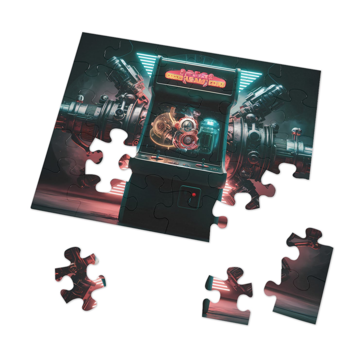 Quantum Arcade Revolution - Jigsaw Puzzle (30, 110, 252, 500,1000-Piece)