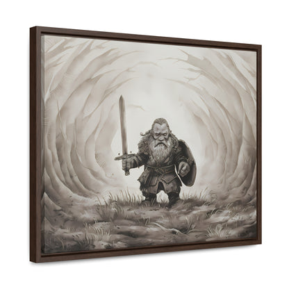 Defender of the Hollowed Path - Gallery Canvas Wraps, Horizontal Frame