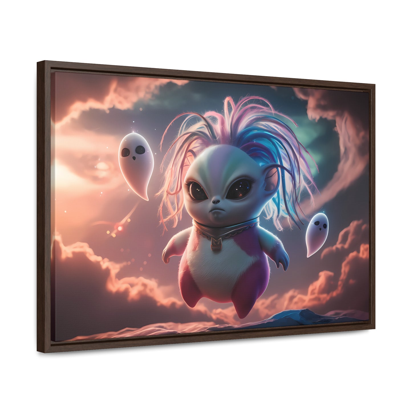 Guardian of the Twilight Spirits - Gallery Canvas Wraps, Horizontal Frame