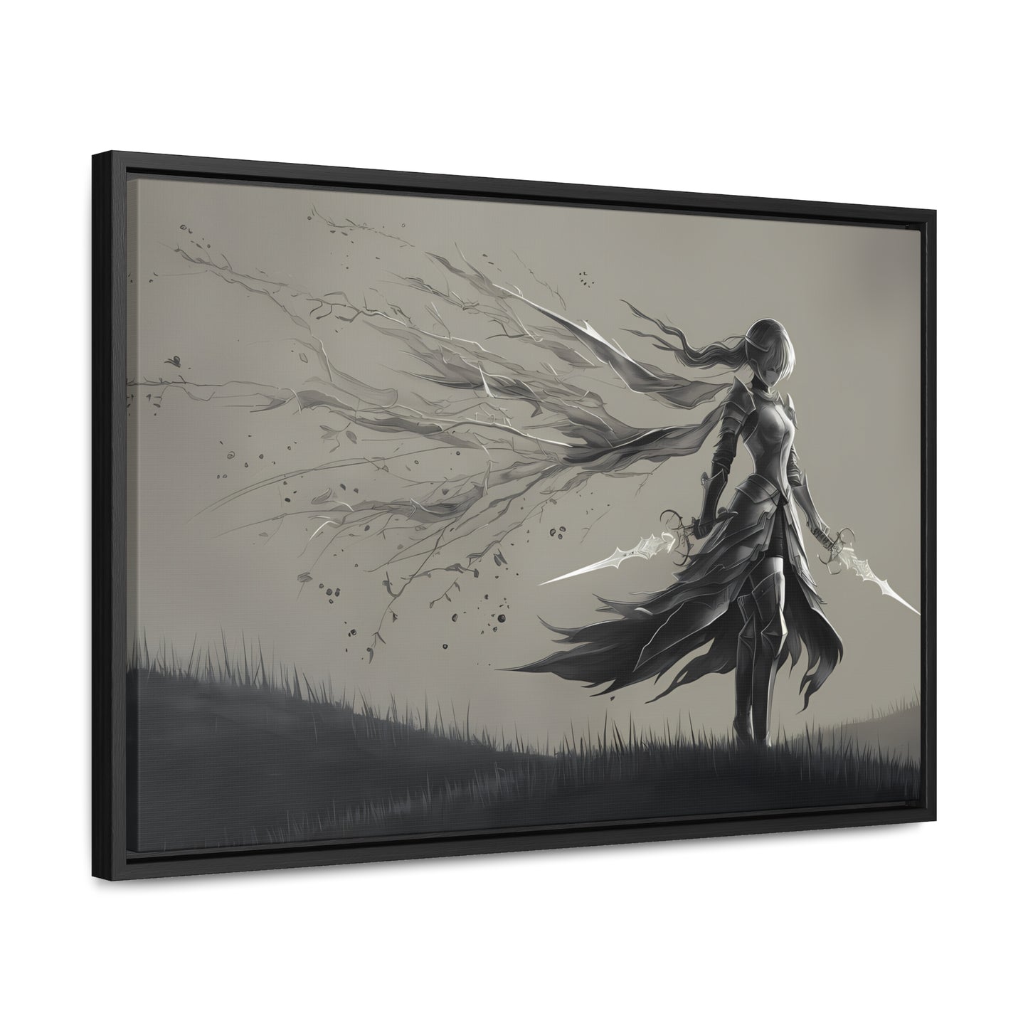 Blade of the Abyss - Gallery Canvas Wraps, Horizontal Frame