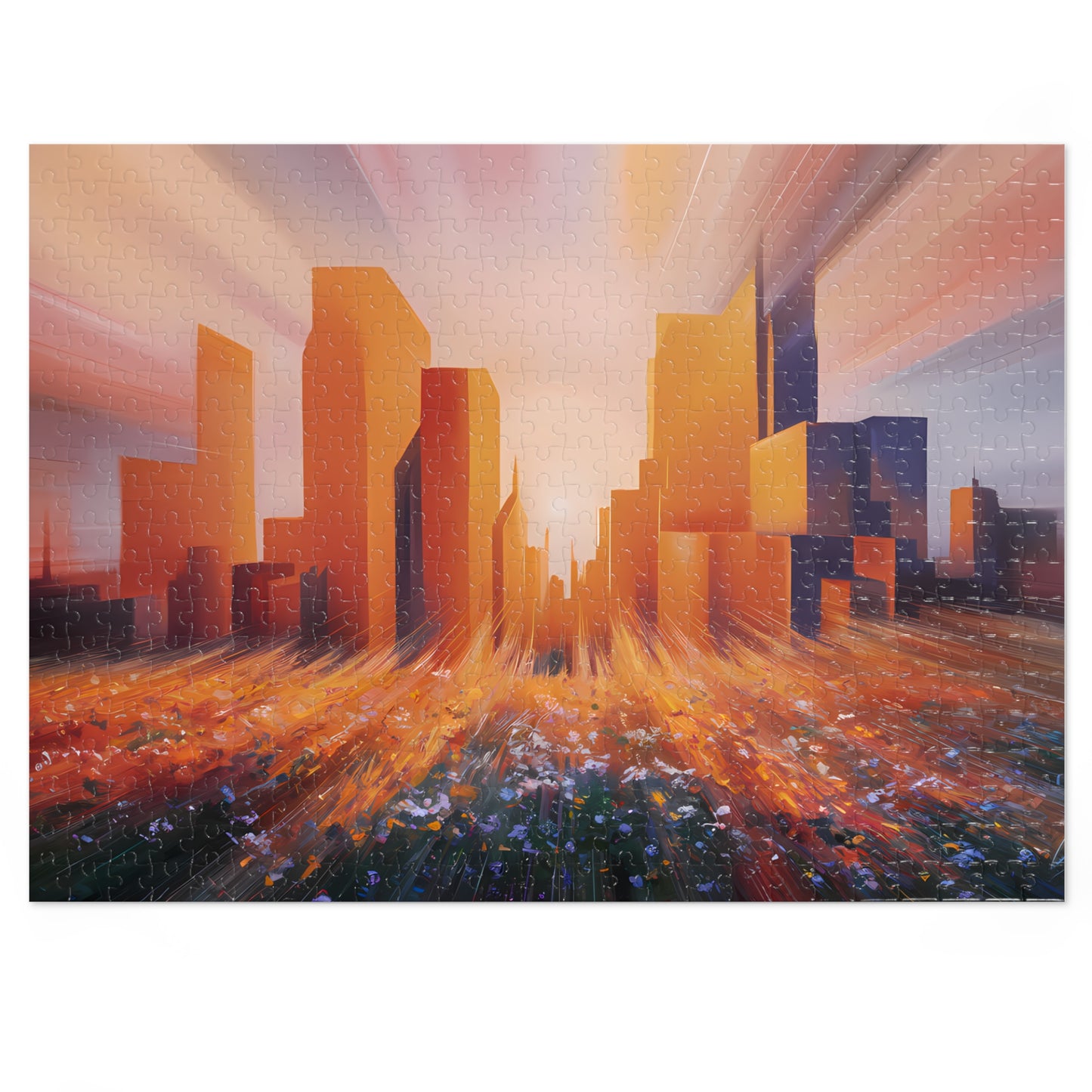 Urban Bloom - Jigsaw Puzzle (30, 110, 252, 500,1000-Piece)