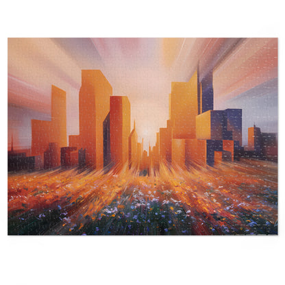 Urban Bloom - Jigsaw Puzzle (30, 110, 252, 500,1000-Piece)