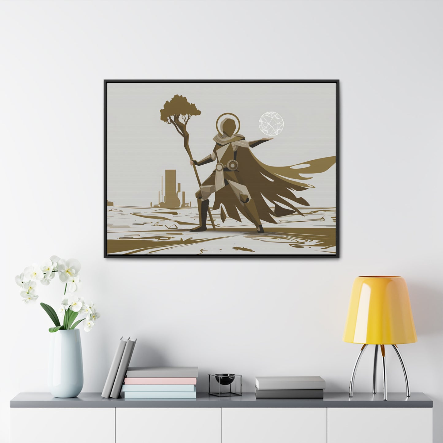 Guardian of the Wasteland - Gallery Canvas Wraps, Horizontal Frame