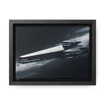 Starship of the Void - Gallery Canvas Wraps, Horizontal Frame