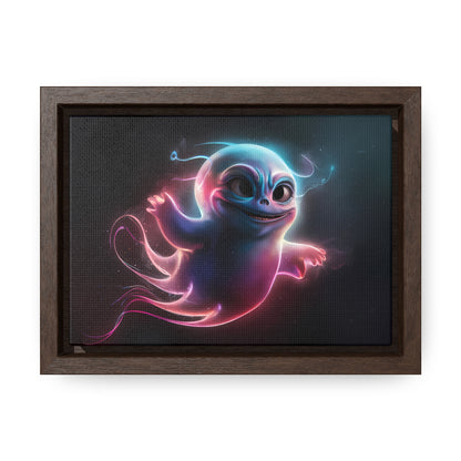 Neon Ghostling - Gallery Canvas Wraps, Horizontal Frame