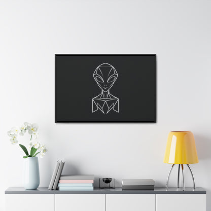 Alien Geometry - Gallery Canvas Wraps, Horizontal Frame