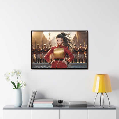 Commander of the Crimson Legion - Gallery Canvas Wraps, Horizontal Frame