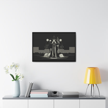 The Arcane Guardian of the Shadows - Gallery Canvas Wraps, Horizontal Frame