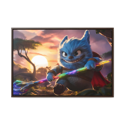 Guardian of the Enchanted Forest - Gallery Canvas Wraps, Horizontal Frame