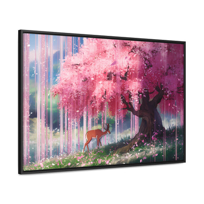 Beneath the Blossoming Canopy - Gallery Canvas Wraps, Horizontal Frame