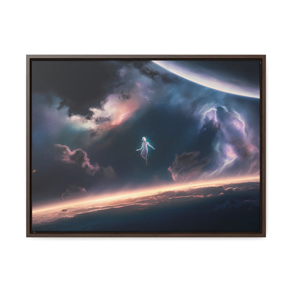 Ascension Beyond the Horizon - Gallery Canvas Wraps, Horizontal Frame