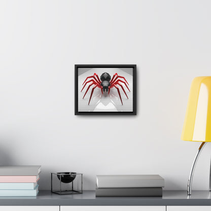 Crimson Arachnid - Gallery Canvas Wraps, Horizontal Frame