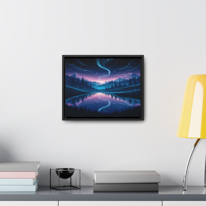 Celestial Reflection - Gallery Canvas Wraps, Horizontal Frame