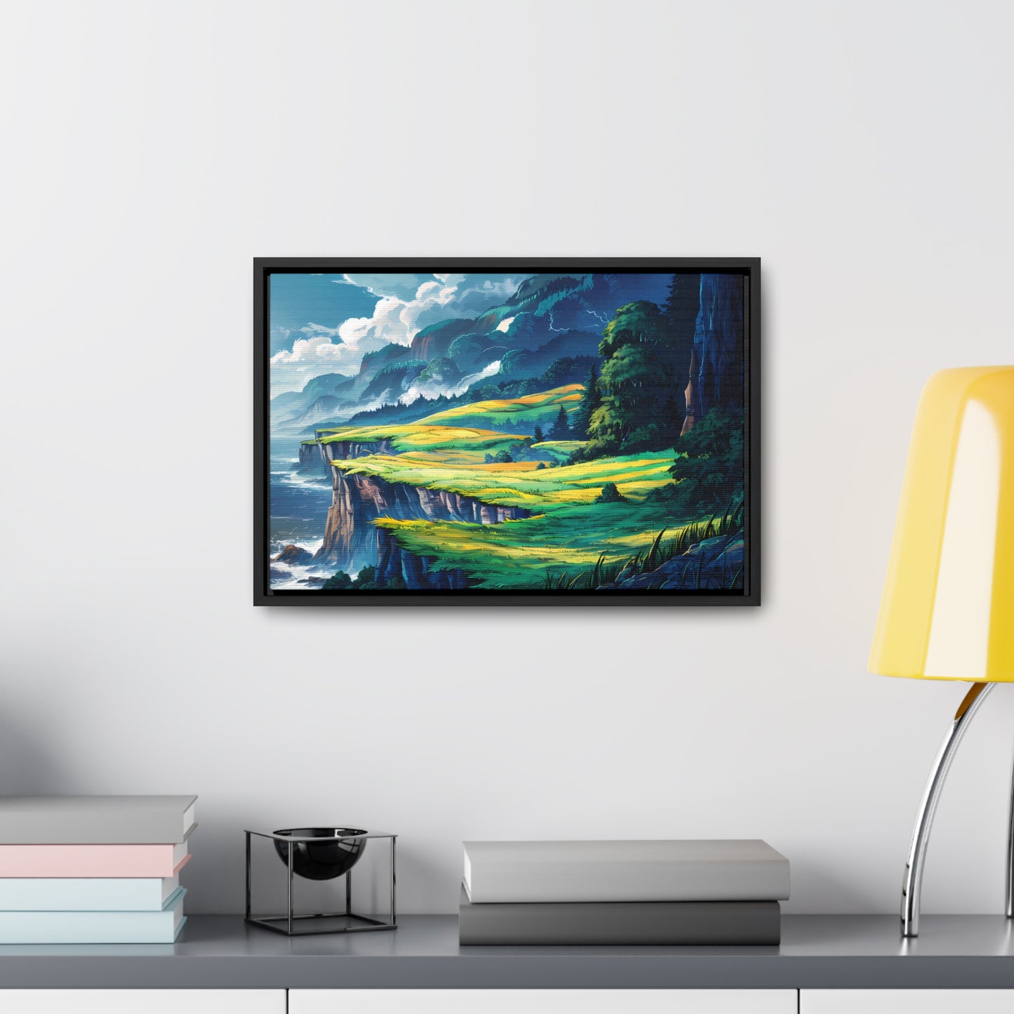 Edge of the Wild Coast - Gallery Canvas Wraps, Horizontal Frame