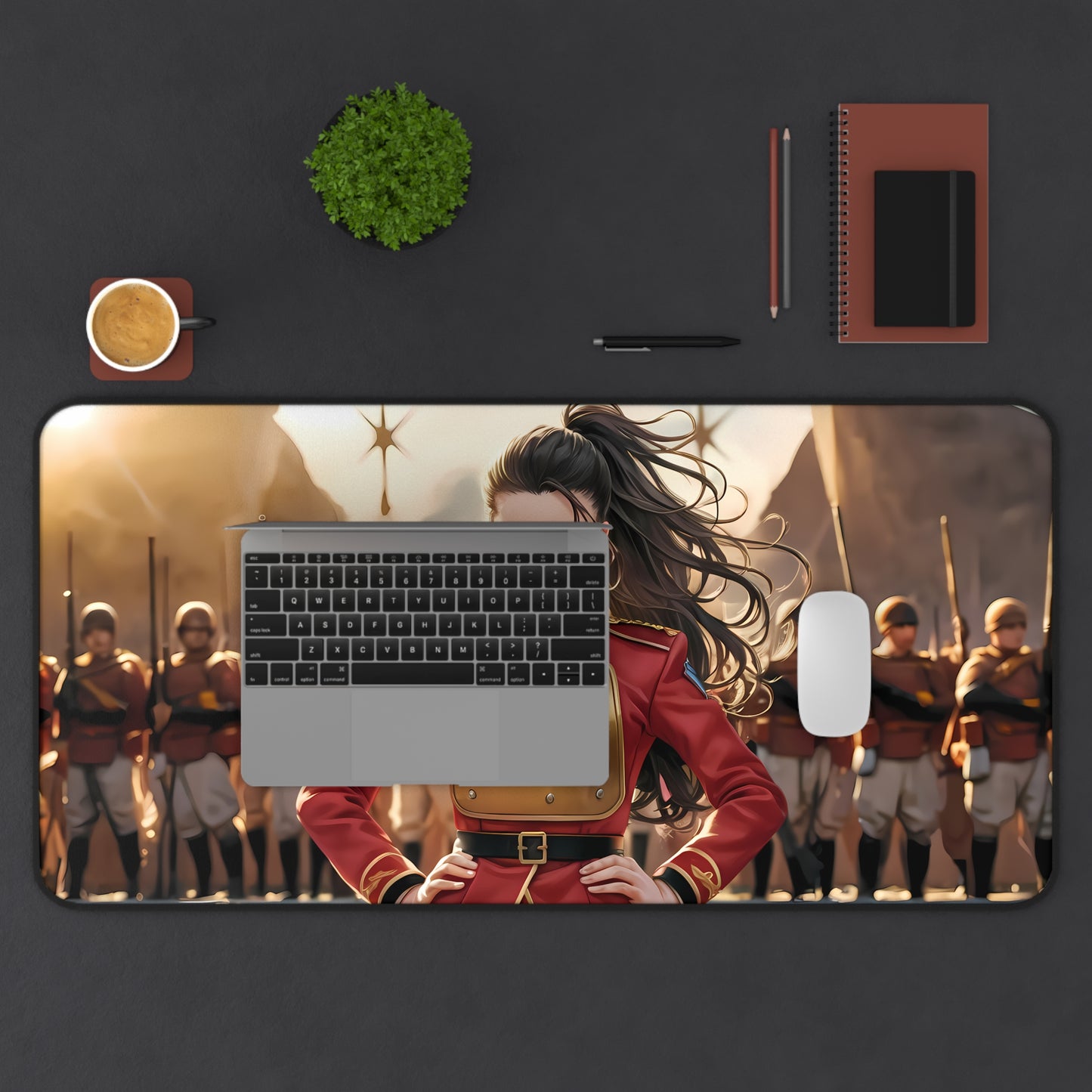 The Resolute Commander - Desk Mat