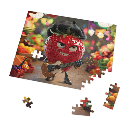 Berry Badass in the Fruit Market - Jigsaw Puzzle (30, 110, 252, 500,1000-Piece)