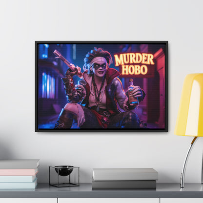 Neon Anarchy - Gallery Canvas Wraps, Horizontal Frame