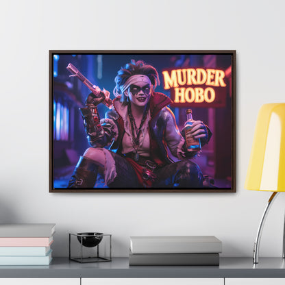 Neon Anarchy - Gallery Canvas Wraps, Horizontal Frame