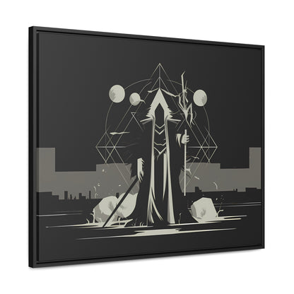 The Arcane Guardian of the Shadows - Gallery Canvas Wraps, Horizontal Frame