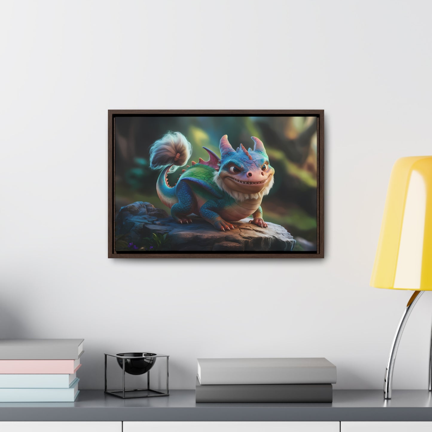 Guardian of the Enchanted Grove - Gallery Canvas Wraps, Horizontal Frame