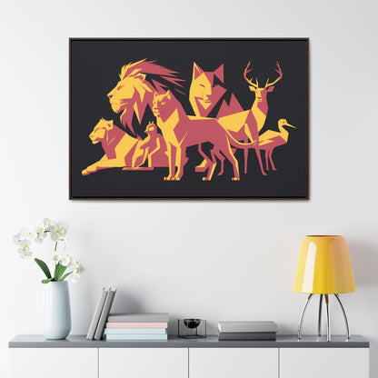 Wild Harmony - Gallery Canvas Wraps, Horizontal Frame