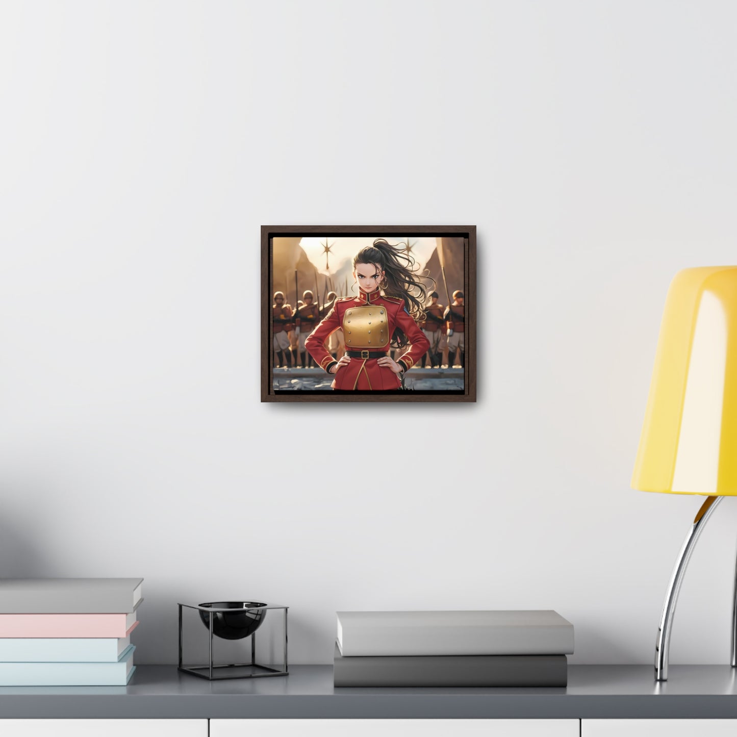 Commander of the Crimson Legion - Gallery Canvas Wraps, Horizontal Frame