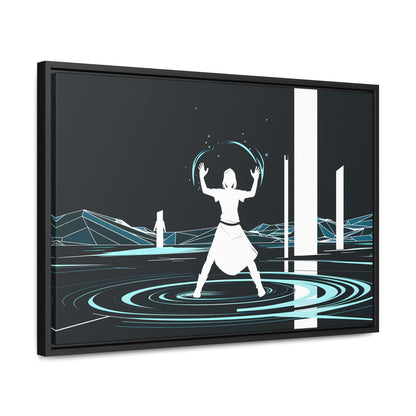 Resonance of the Void - Gallery Canvas Wraps, Horizontal Frame