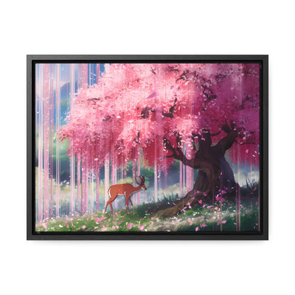 Beneath the Blossoming Canopy - Gallery Canvas Wraps, Horizontal Frame