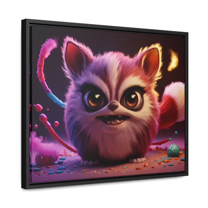 Cosmic Candy Critter - Gallery Canvas Wraps, Horizontal Frame