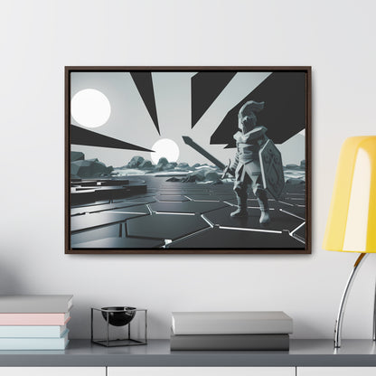 Guardian of the Twin Suns - Gallery Canvas Wraps, Horizontal Frame