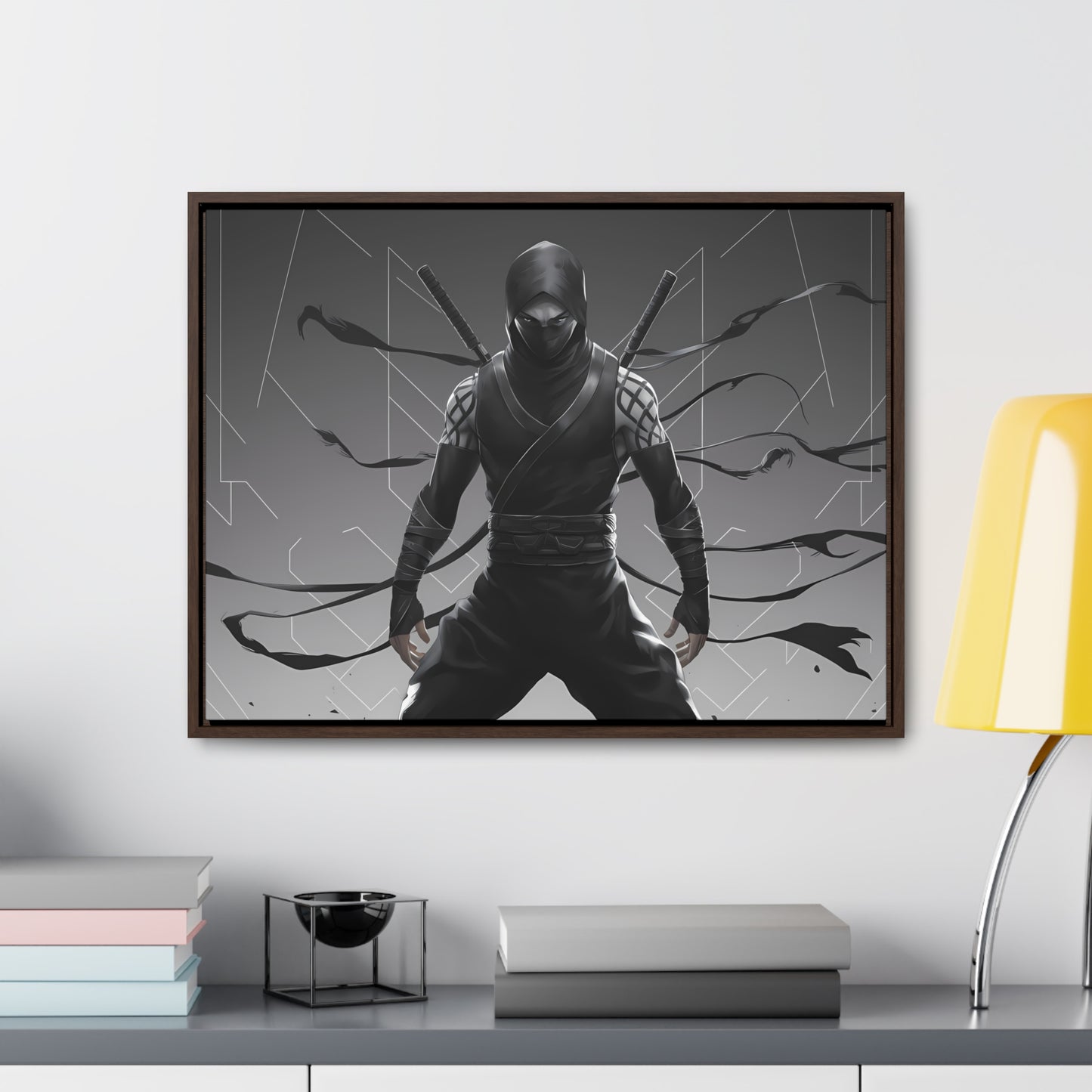 Shadowblade Sentinel - Gallery Canvas Wraps, Horizontal Frame