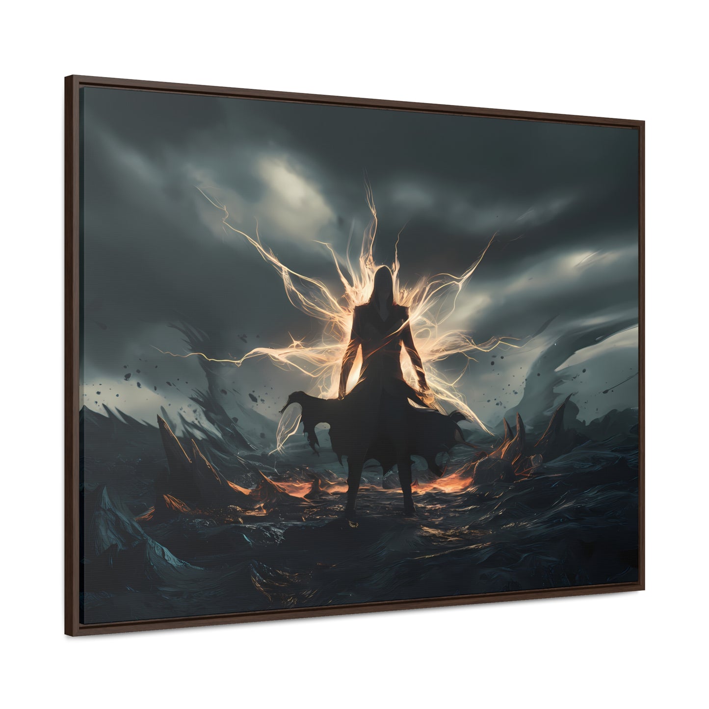 Eclipse of the Dark Conqueror - Gallery Canvas Wraps, Horizontal Frame