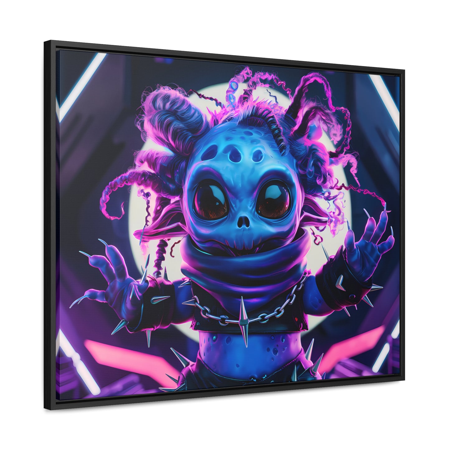 Alien Punk Starlet - Gallery Canvas Wraps, Horizontal Frame