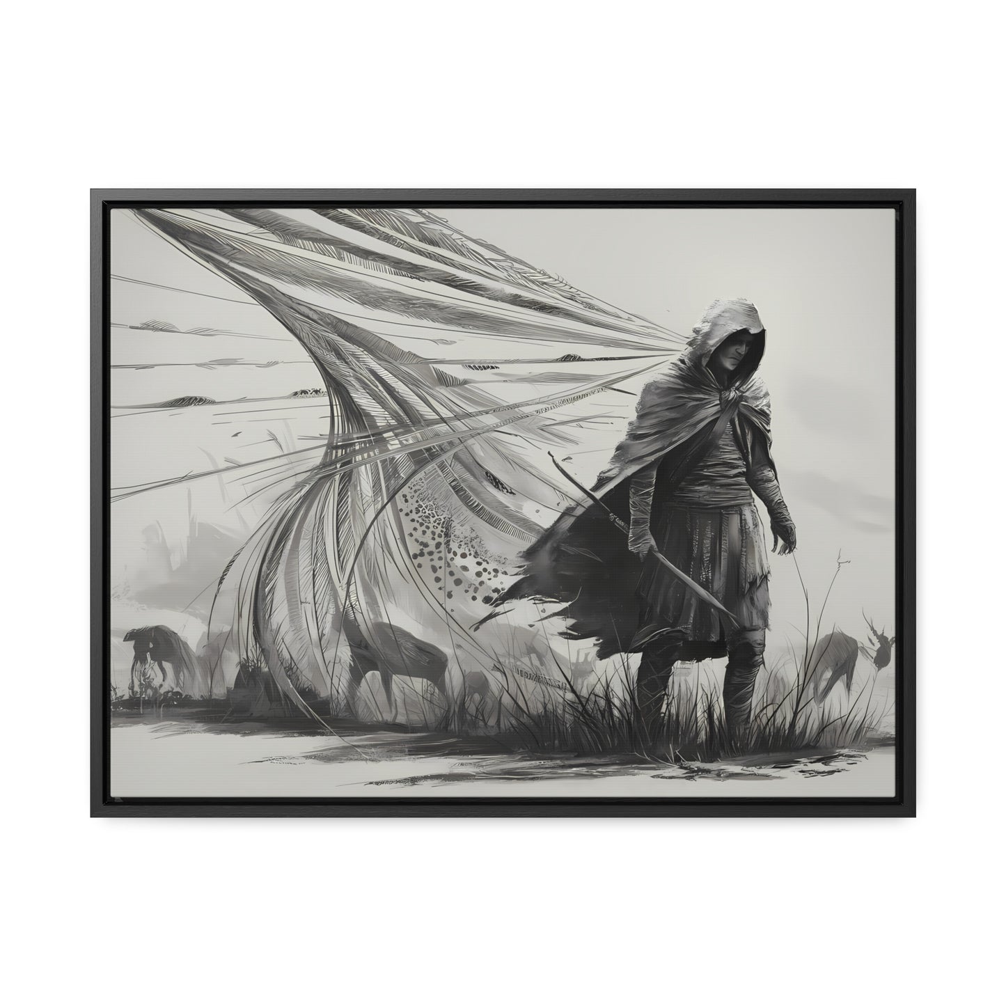 Whispers of the Windwalker - Gallery Canvas Wraps, Horizontal Frame