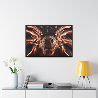 Wrath of the Inferno Dragon - Gallery Canvas Wraps, Horizontal Frame