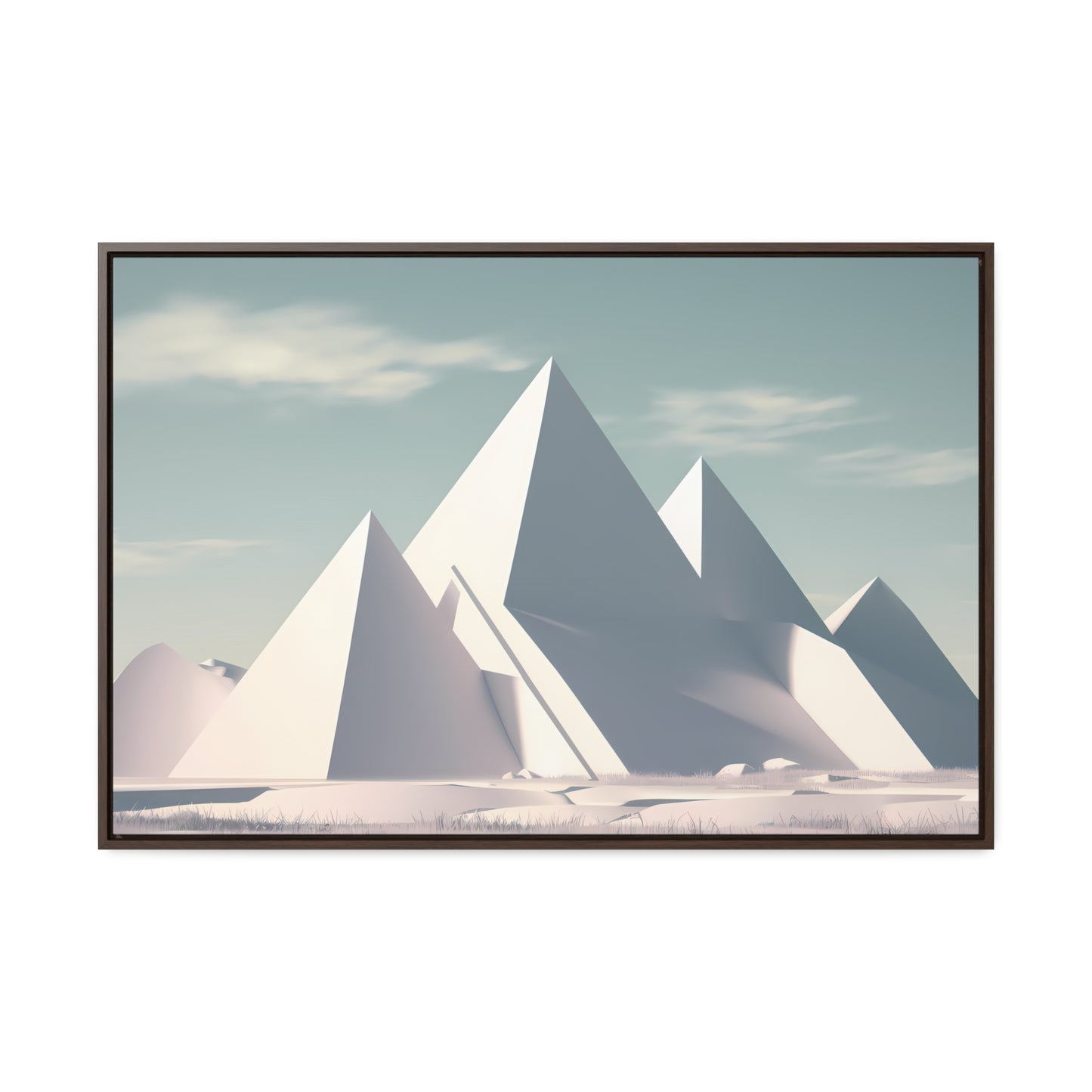 Monolith Peaks - Gallery Canvas Wraps, Horizontal Frame