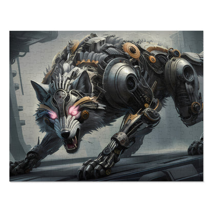 Cybernetic Apex Wolf - Jigsaw Puzzle (30, 110, 252, 500,1000-Piece)