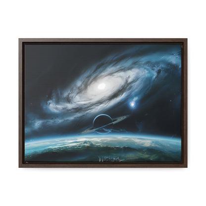 Celestial Spiral - Gallery Canvas Wraps, Horizontal Frame