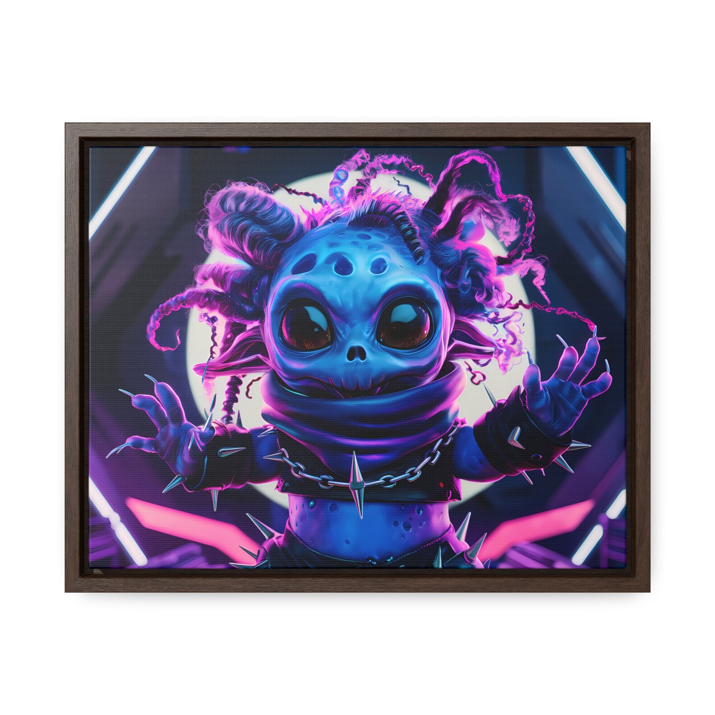 Alien Punk Starlet - Gallery Canvas Wraps, Horizontal Frame