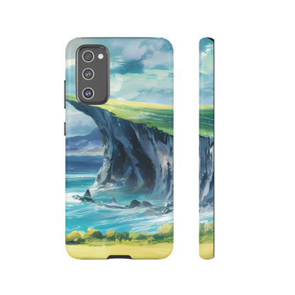 Anime Cliff by the Sea - Smartphone Tough Cases