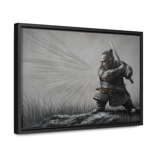 Defender of the Grey Plains - Gallery Canvas Wraps, Horizontal Frame