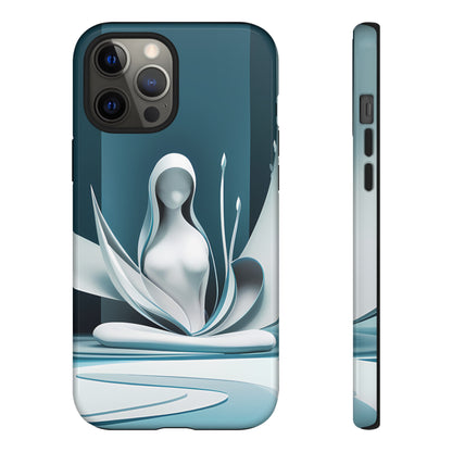 Pastel hooded Woman- Smartphone Tough Cases